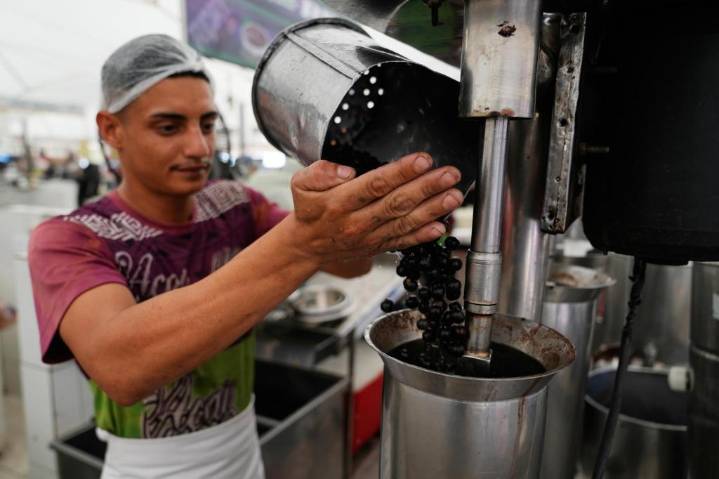 Traditional acai berry dishes surprise visitors to Brazil climate summit, no sugar added