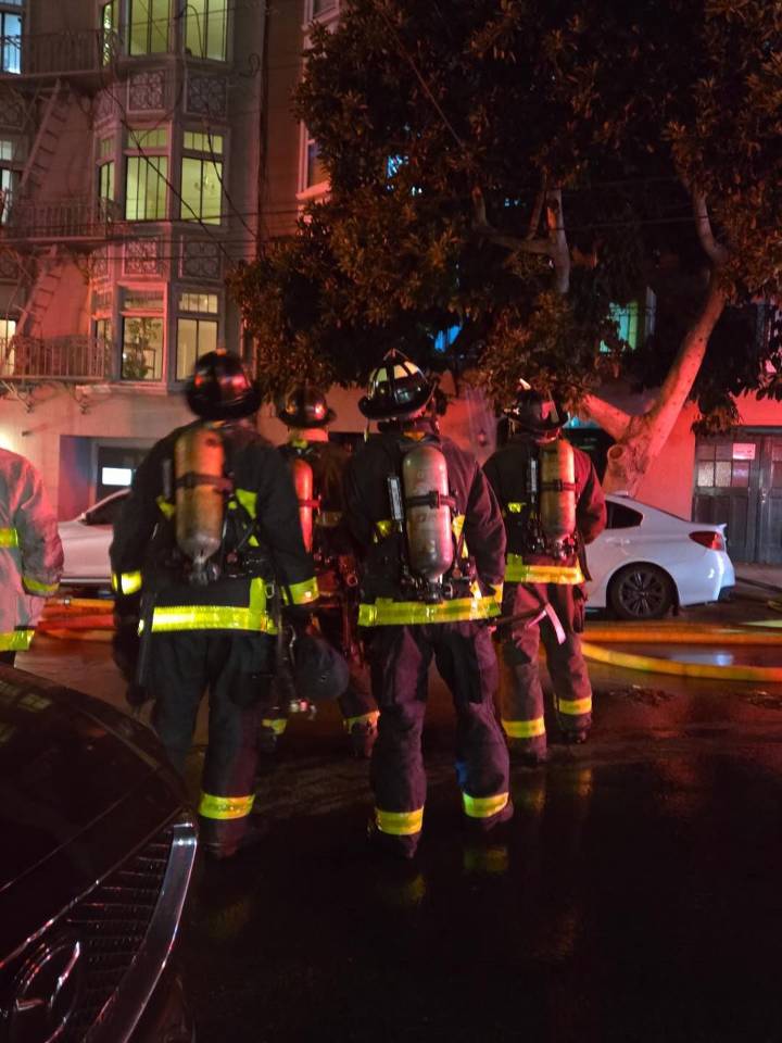 Second Alarm Fire Battled On Filbert Street