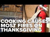 Thanksgiving is leading day for home cooking fires