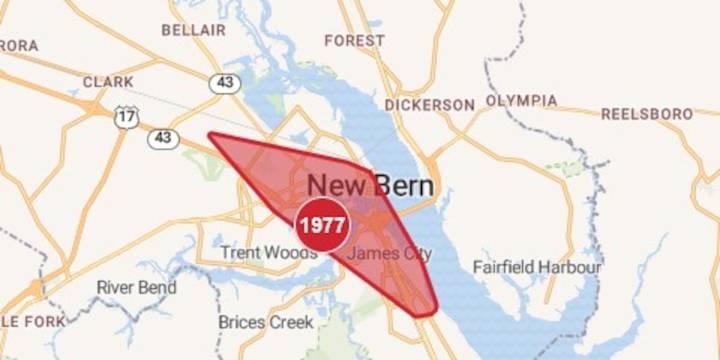 City of New Bern responds to large power outage