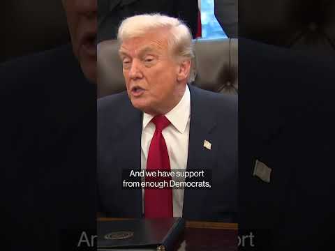 Trump backs the bipartisan shutdown deal reached in the Senate #politics