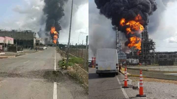 Reportaron explosión en la planta petrolera de Anzoátegui