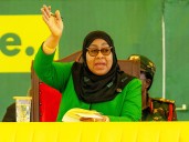 Tanzanian President Samia Suluhu Hassan declared winner of election