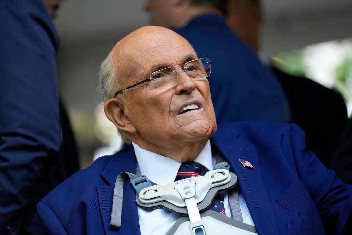 Trump pardons Rudy Giuliani and others who backed efforts to overturn his 2020 election loss