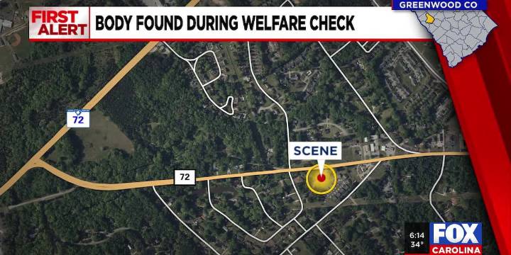 Body found during a welfare check