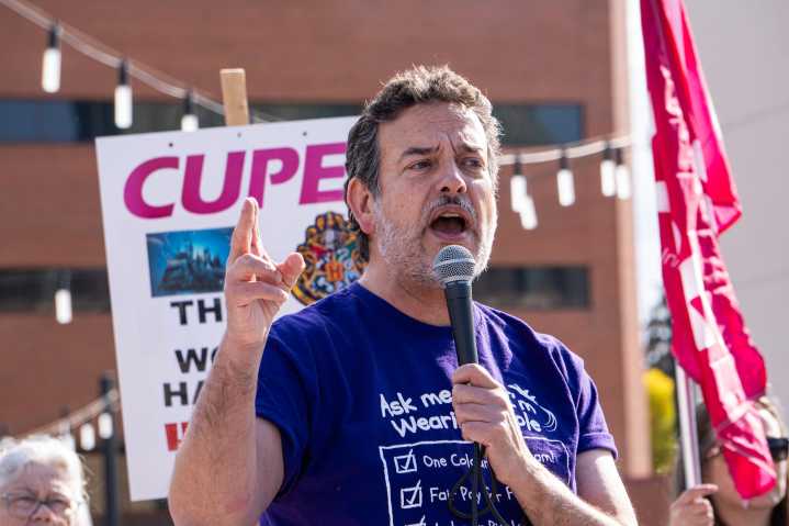 Alberta Federation of Labour stands up union protest of UCP tactics