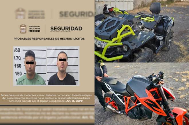 Cuatrimoto robada en Veracruz es localizada en Chimalhuacán tras intento de venta en línea