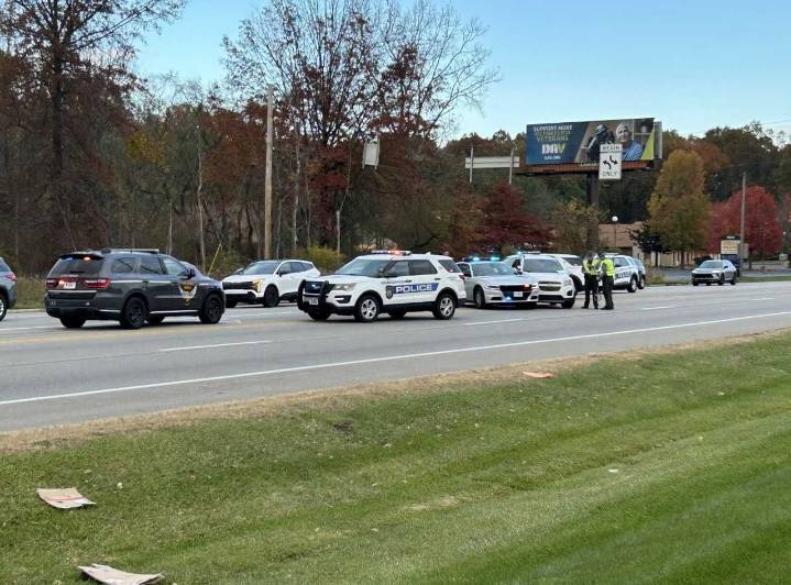 SR 224 trooper-involved crash draws large police response