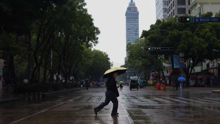 Clima en CDMX, con Lluvia Hoy: A Esta Hora se Espera Frío y Precipitación Pluvial