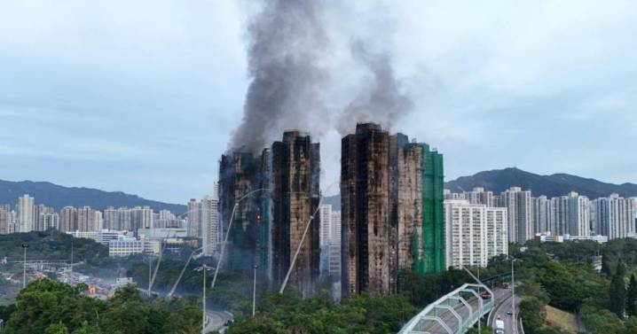 Hong Kong sufre el peor incendio en 70 años: ascienden a 65 los muertos