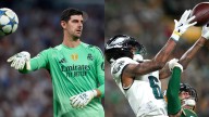 El reto viral de Courtois contra una superestrella de la NFL: ¿Podría dedicarse al fútbol americano?