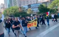 Marcha de la Generación Z reanuda paso al Zócalo tras bloqueo policial en Reforma
