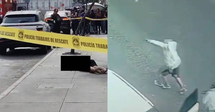 Hombre fue asesinado en el Cercado de Lima: Dos sujetos le dispararon en varias oportunidades