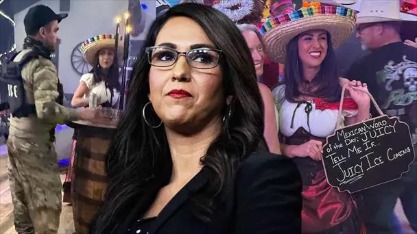 Congresista usa disfraz racista de mexicano; la critican