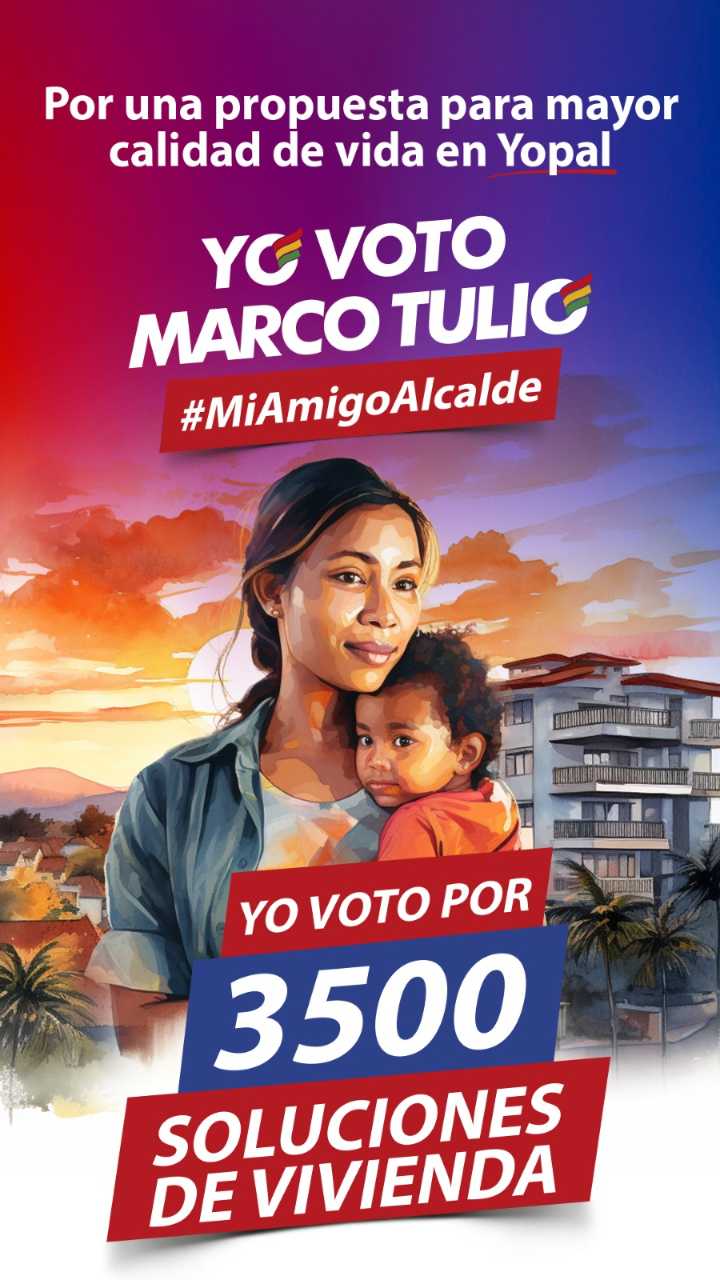 Yopaleños tendrán vivienda con Marco Tulio Ruíz