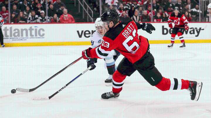 Bratt has eyes on Olympics with Sweden after fast start for Devils