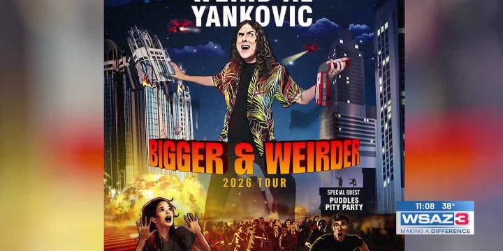 ‘Weird Al’ Yankovic coming to Charleston, Pikeville