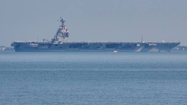 Pentagon’s largest aircraft carrier arrives in Latin American region as tensions with Venezuela ramp up