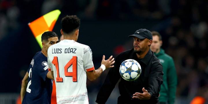 Luis Díaz comenzará a pagar su sanción por la dura entrada a Achraf Hakimi: sería baja ante el Arsenal en la Champions League