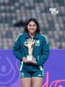¡Mexicana Valentina Murrieta gana Guante de Oro en Mundial sub 17 femenil!