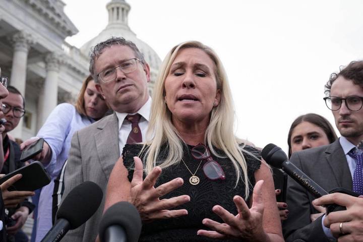 Marjorie Taylor Greene advierte que la economía se debilita y EE.UU. podría dirigirse a una recesión