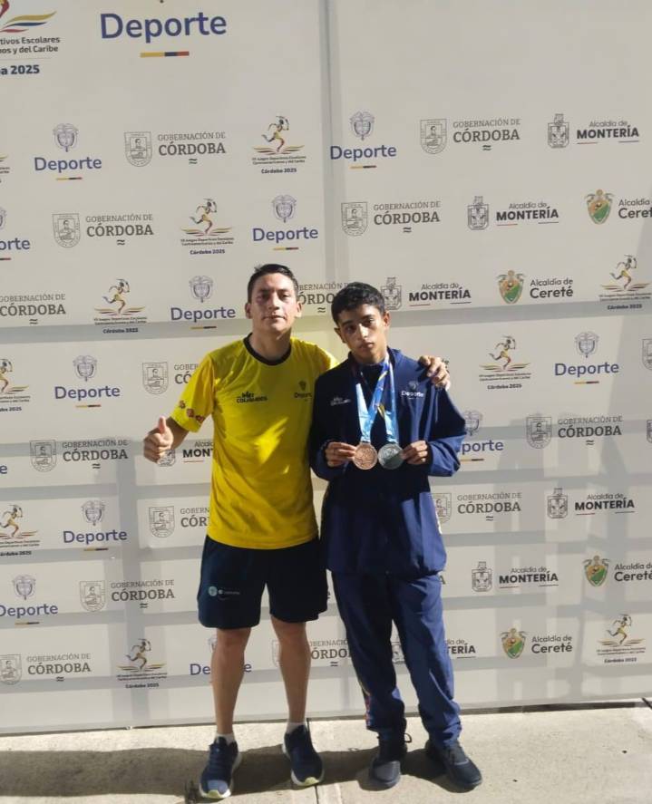 Francisco Toro, medallista en Juegos Centroamericanos Escolares en Montería