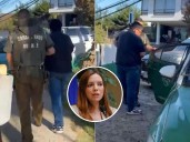 Militante de RN es detenido por romper carteles de Camila Flores y amenazar con arma a candidata Samira Chahuán