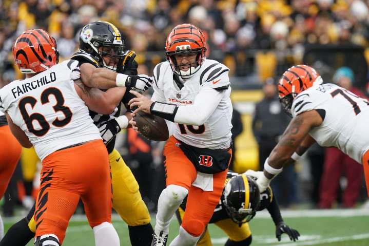 What grade do you give Bengals quarterback Joe Flacco in Week 11 vs. the Steelers? (poll)
