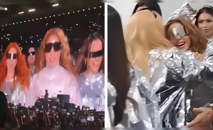 Así fue el momento en que Susy Díaz abrazó a Shakira minutos antes de su concierto en el Estadio Nacional