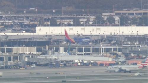 Chicago O'Hare airport flights: Southwest Airlines plane's wing hits bus near gate, spokesperson says