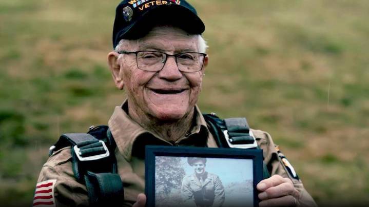 This veteran marked D-Day with a once-in-a-lifetime parachute jump. He plans to do it again at 100.