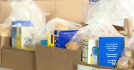Donations from Thanksgiving concert fundraiser used to feed families with meal boxes