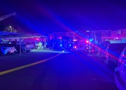 OKCFD battled fire at the Indigo Apartments