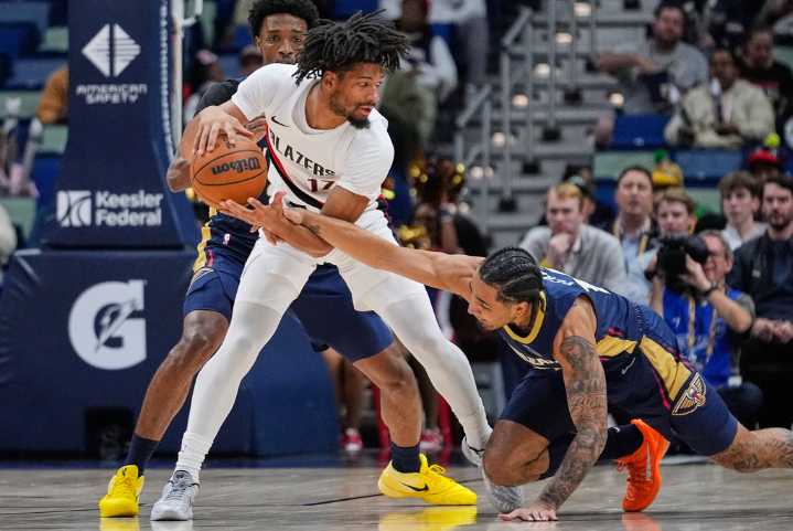 Sharpe’s season-high 35 points lead Blazers past Pelicans 125