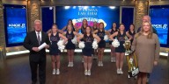 Cheerleader challenge winners' performance