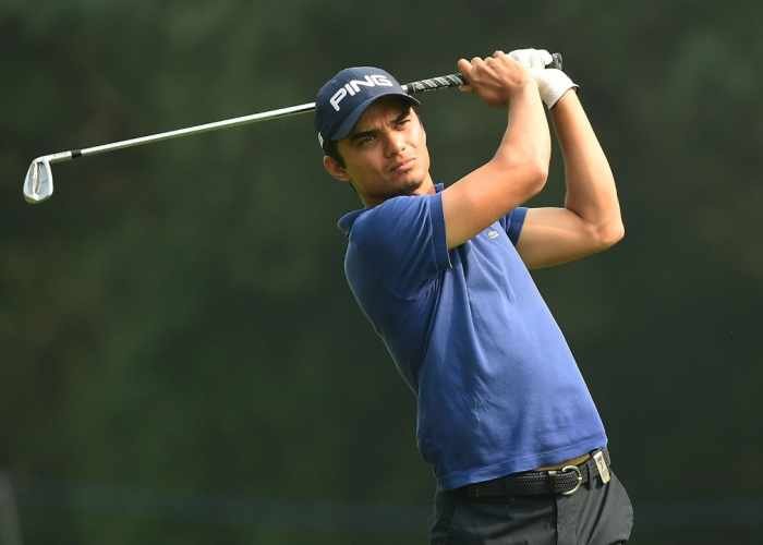 Golf: Ajeetesh Sandhu lies T-36; three-way lead at the top at Singapore Open