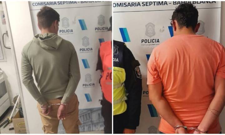 Capturan a dos hombres que intentaron robar en un comercio: son reincidentes
