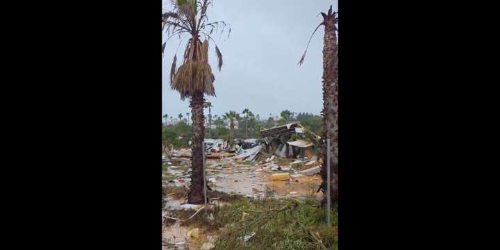 Dead tornado rips through town in Portugal, destroying campsite leaving one dead