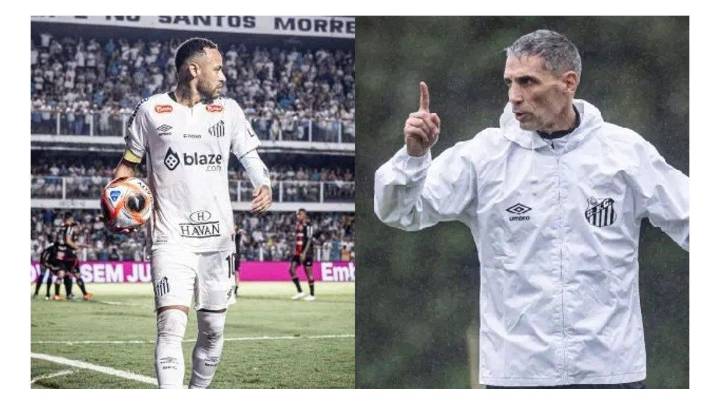 Neymar estalló contra un extécnico de Newell's y el Santos está que arde