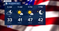 David's First Warning Forecast:  A Very Cold Veterans Day