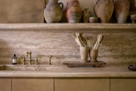 Wine importer Lucas Labelle extended his kitchen reno to include a moody cellar