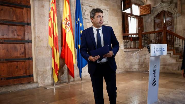 Del «ya no puedo más» al «nuevo tiempo» para la Generalitat: las frases que resumen el adiós de Mazón
