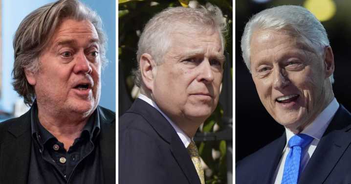 Who else has been name-checked in the Epstein email trove?