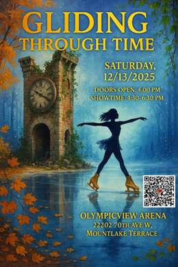 Seattle Skating Club hosts holiday show Dec. 13 in Mountlake Terrace