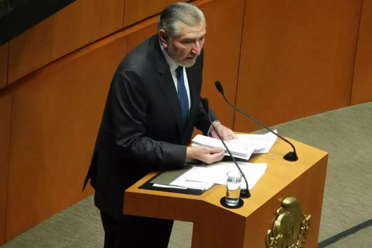 Adán Augusto anuncia ajustes a la Ley contra la Extorsión: el Senado la votará la próxima semana