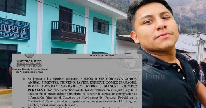 Piura: denuncian a policías de la Comisaría de Canchaque por presunta falsificación y obstrucción a la justicia