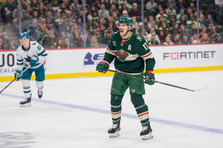 Wild struggle to finish in overtime loss against Sharks