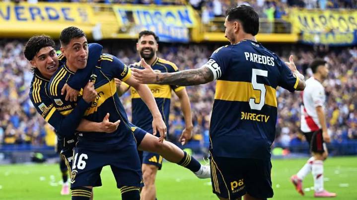 Boca armó una fiesta contra River en La Bombonera y se clasificó a la Libertadores 2026