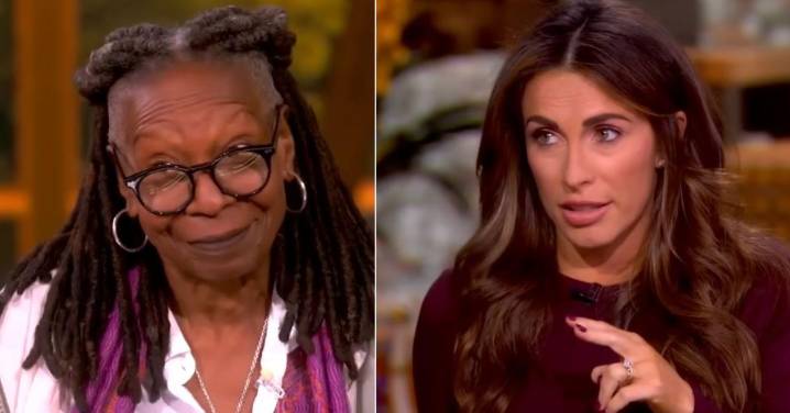 'The View' Host Whoopi Goldberg Calls Out Alyssa Farah Griffin's Absence