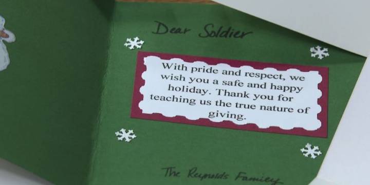 Central Ky. organizations collect Christmas cards for overseas military members